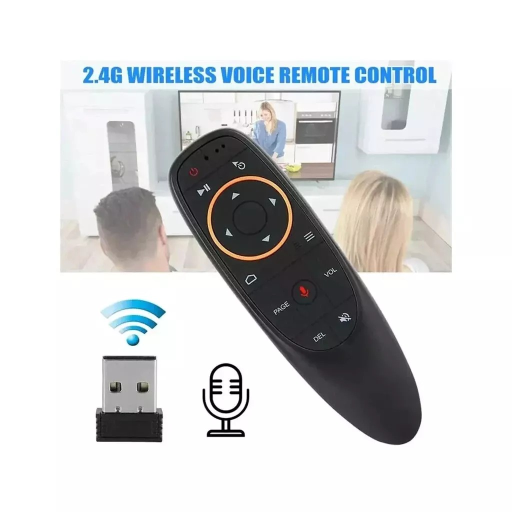 2.4GHz Wireless Air Mouse Remote – Handheld Controller for Android TV, Smart Projector, PC & Laptop Navigation