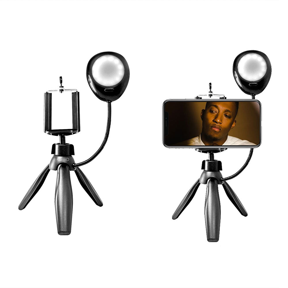 Selfie Ring Light Tripod – Adjustable LED Stand for Photography, Makeup, Video Recording & Live Streaming