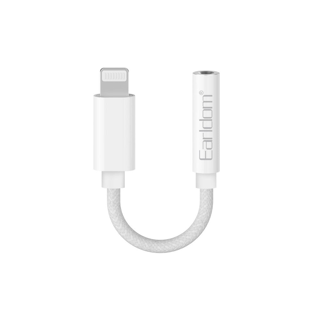 8-Pin to 3.5mm AUX Adapter – MFi-Compatible Audio Cable for iPhone, iPad & iPod | Headphone & Car Stereo Converter