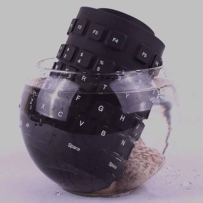 Flexible Keyboard – Rollable, Waterproof Silicone Keyboard for Travel & On-the-Go Typing