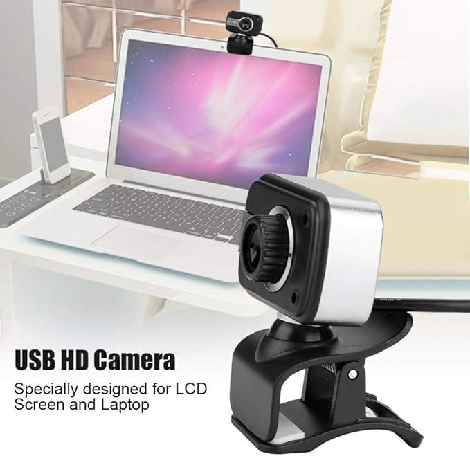 HD Digital Camera – 1080p USB Webcam with Microphone for Streaming, Video Calls & Content Creation