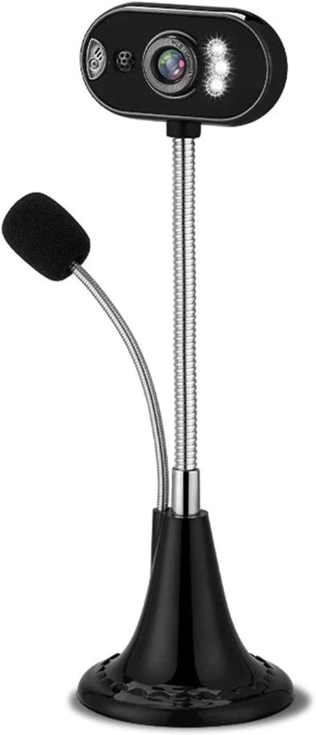 HD Digital Camera – Desk-Mounted USB Webcam with Microphone | Full HD 1080p for Streaming & Video Calls
