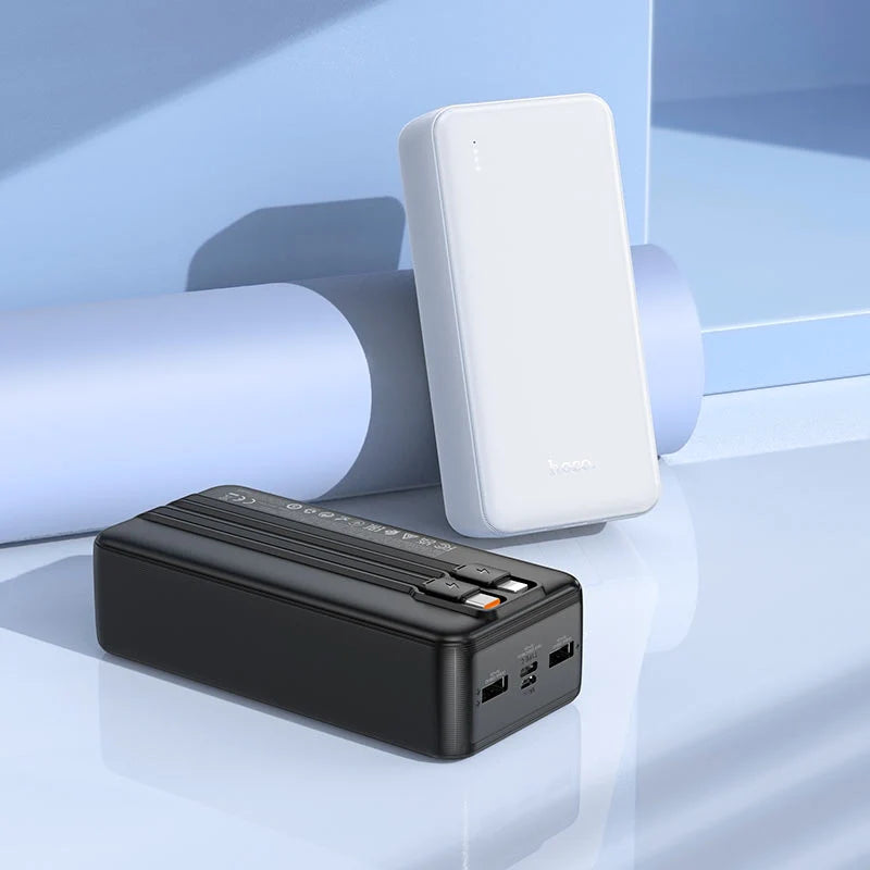 HOCO Large Capacity Power Bank | 30000mAh Fast Charging with Dual USB Output