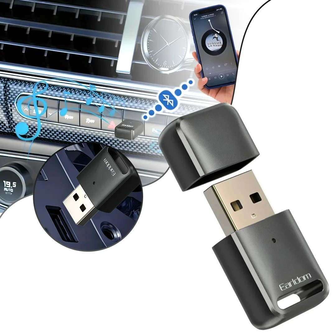 Wireless Audio Receiver – Bluetooth 5.0 Music Adapter for Car, Home Stereo Systems & Wireless Streaming