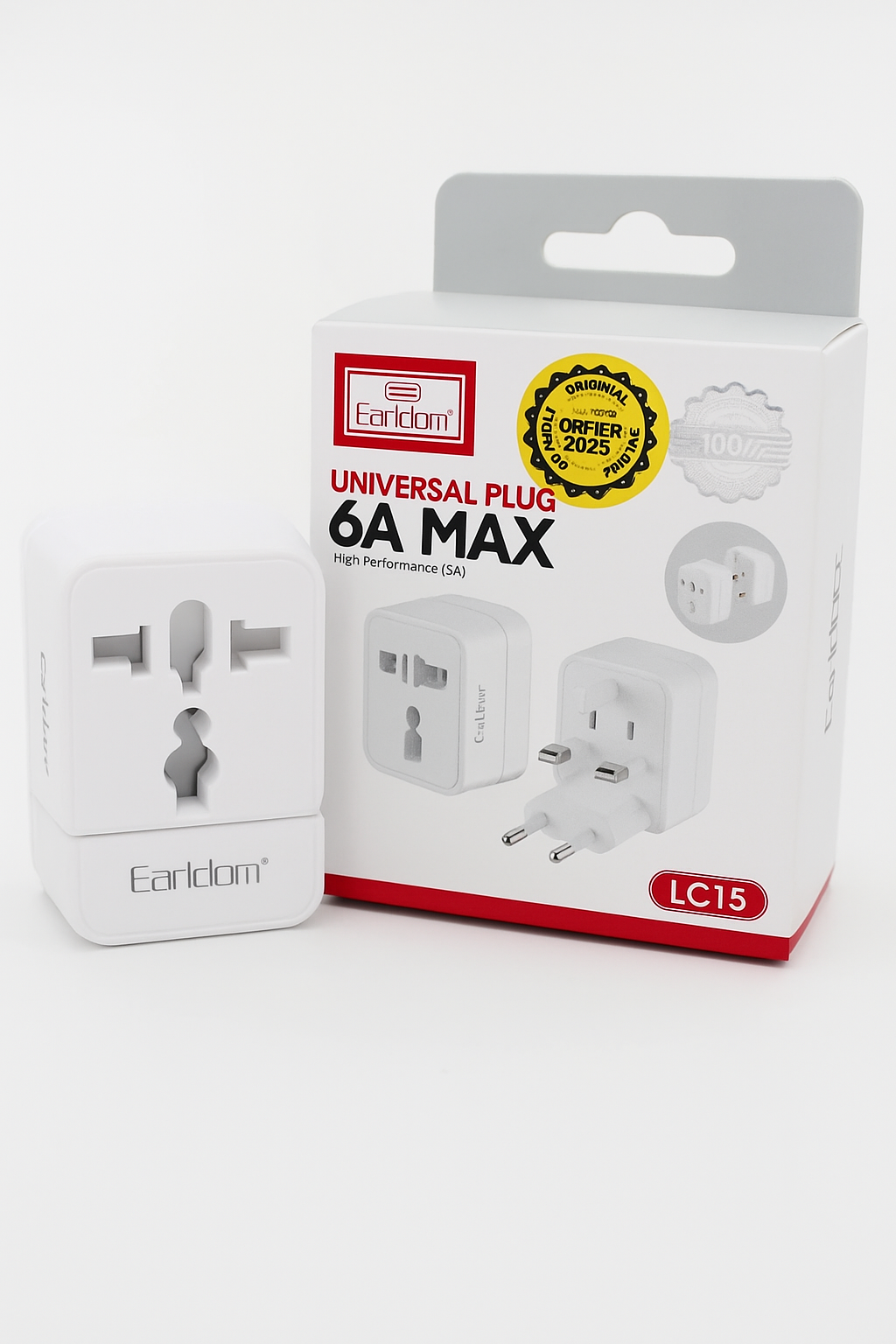 Universal Worldwide Travel Adapter β EU/UK/US/AU Plugs, 1500W