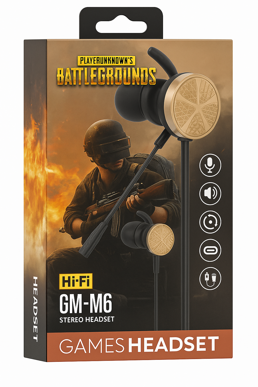 Games Headset β Wired Stereo Gaming Headphones with Mic for PC, Console & Mobile