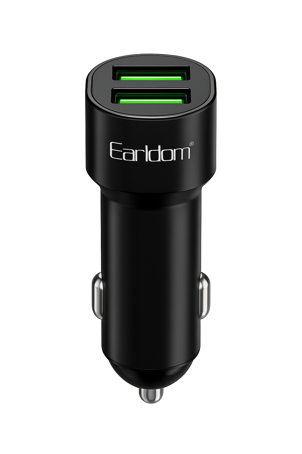 Dual USB Car Charger – 3.1A Fast Charging Adapter for iPhone, Android, Tablets & GPS Devices, Compact and Universal Vehicle Charger
