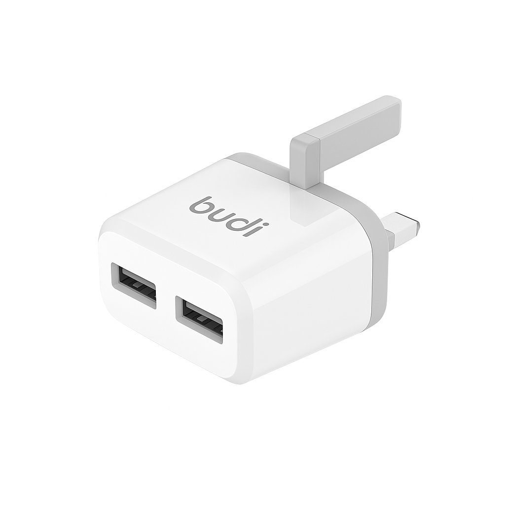 Universal Home Charger – Compact USB Wall Plug for Smartphones & Tablets