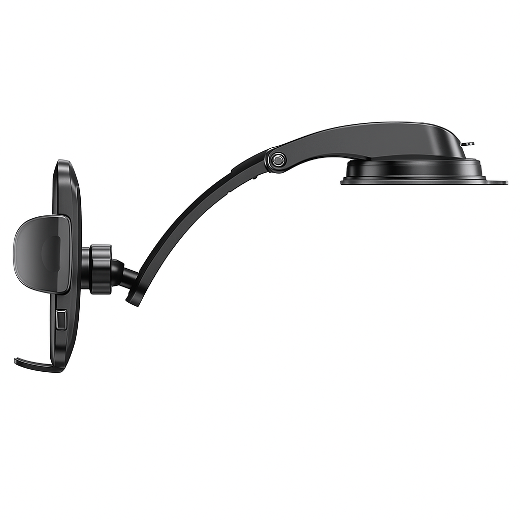 Adjustable Folding Suction Cup Phone Holder β Dashboard Mount