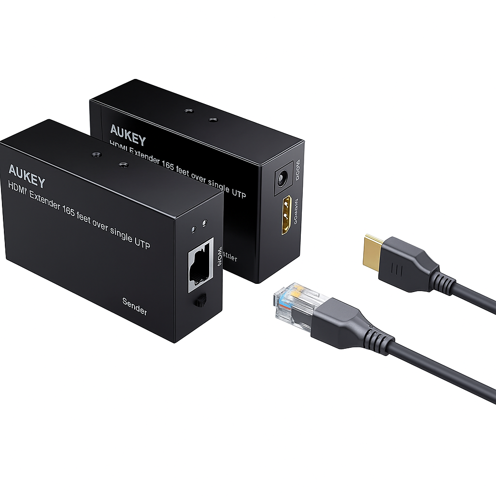 HDMI Extender Over UTP – 196ft (60M) Transmission via Single Cable
