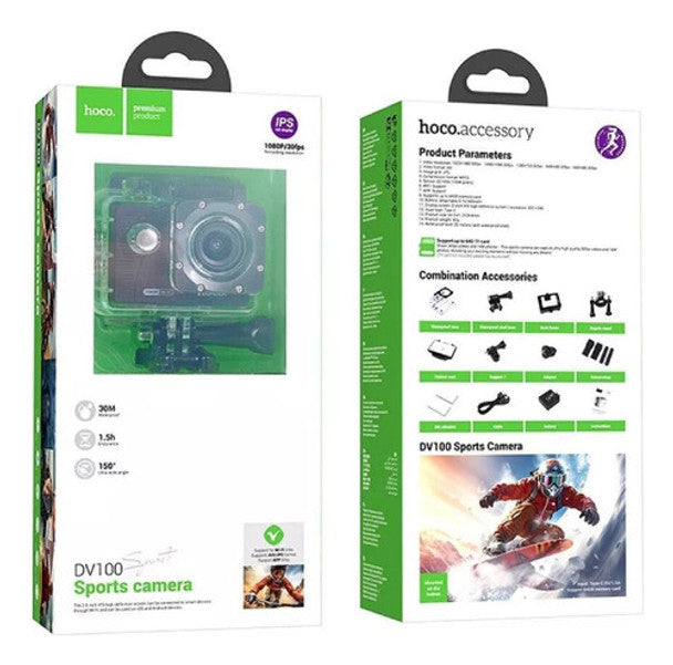 HOCO Sports Camera | HD Action Cam with Waterproof Housing
