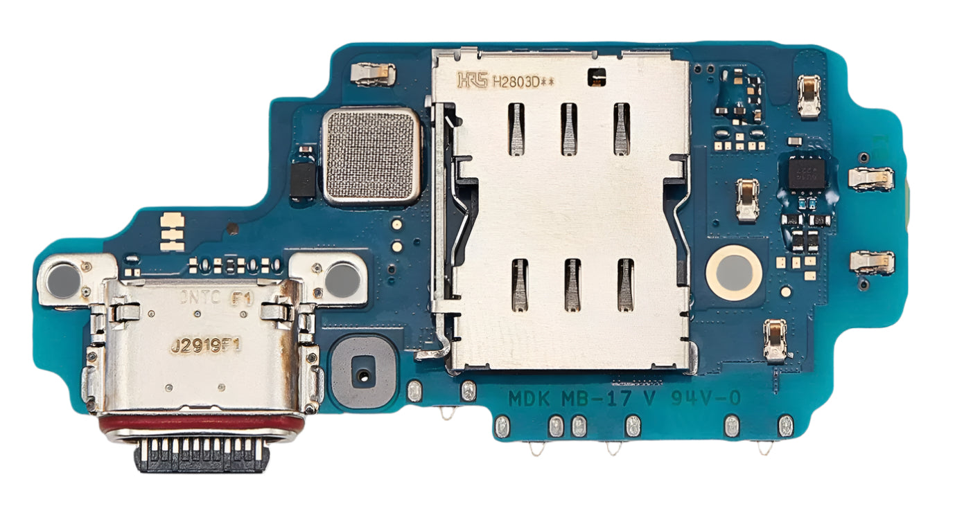 USB-C Charging Flex & SIM Reader Combo for Samsung S23 Ultra β Power & Network Repair Solution