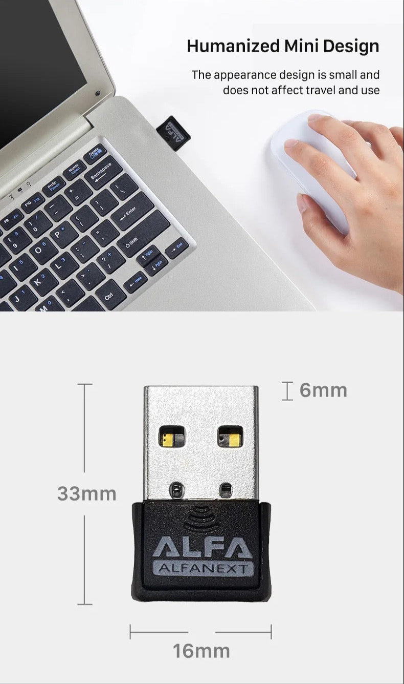 USB Wi-Fi Adapter 802.11n – Soft AP Utility, Windows/Mac/Linux