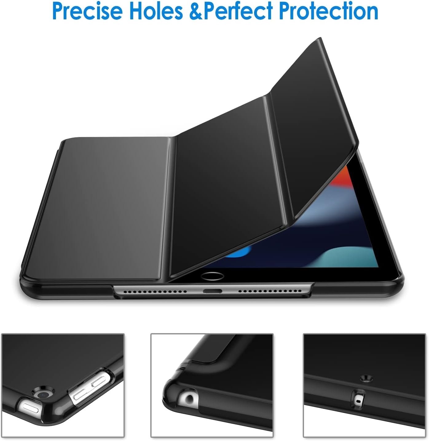 Smart Flip Case for iPad 10.2-inch (7th/8th/9th Gen) – Full Protection with Pencil Holder