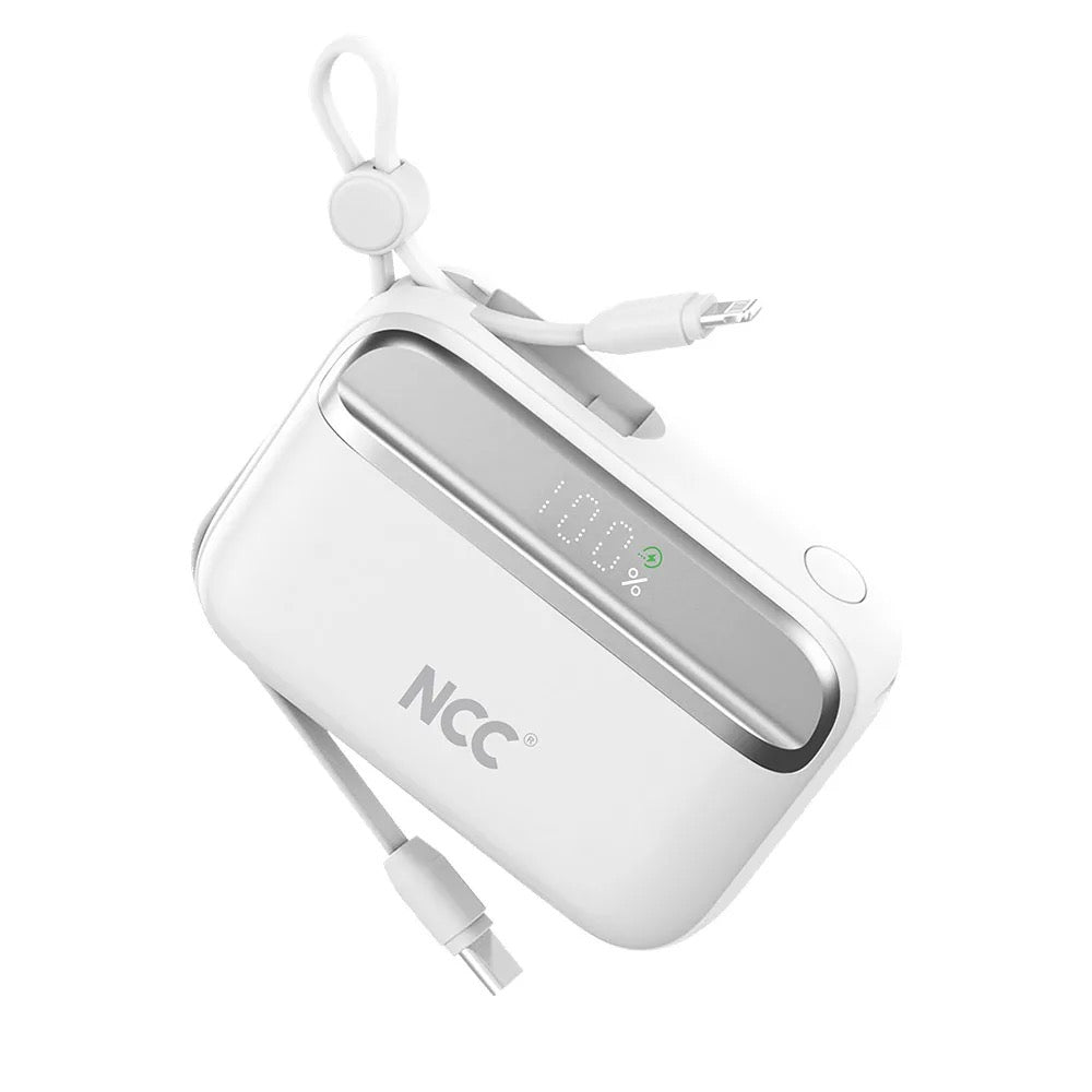 NCC 10000mAh Easy Fast Charging Power Bank β Lightweight & Universal | Dual USB