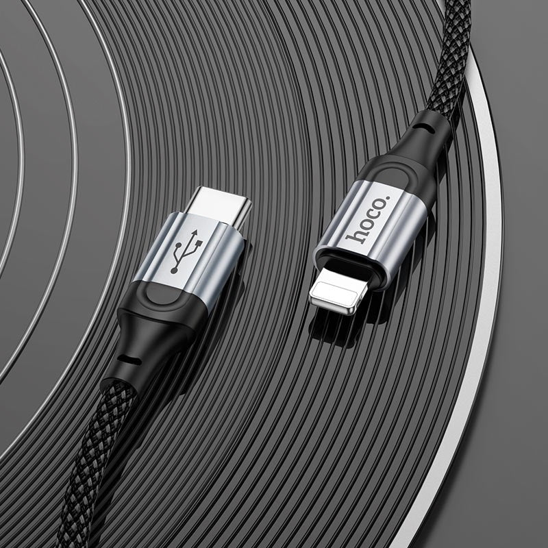 27W Braided Fast Charging Cable – 1M Anti-Bending & Safe Design