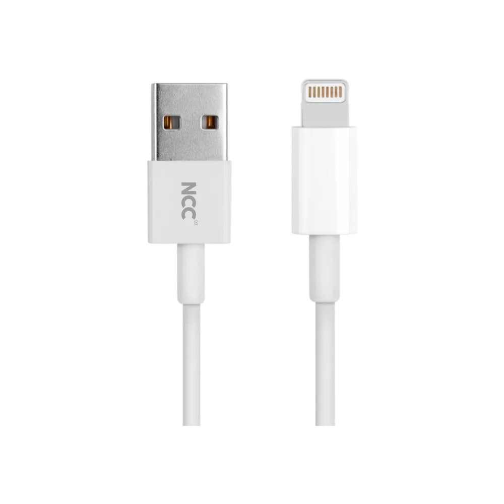 NCC USB to 8-Pin Charging Cable – Fast Charging for iPhone & iPad, Durable Braided
