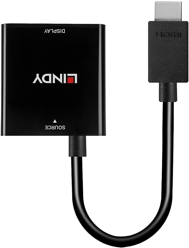 HDMI-A to VGA Converter – Digital to Analog Adapter with Audio Support