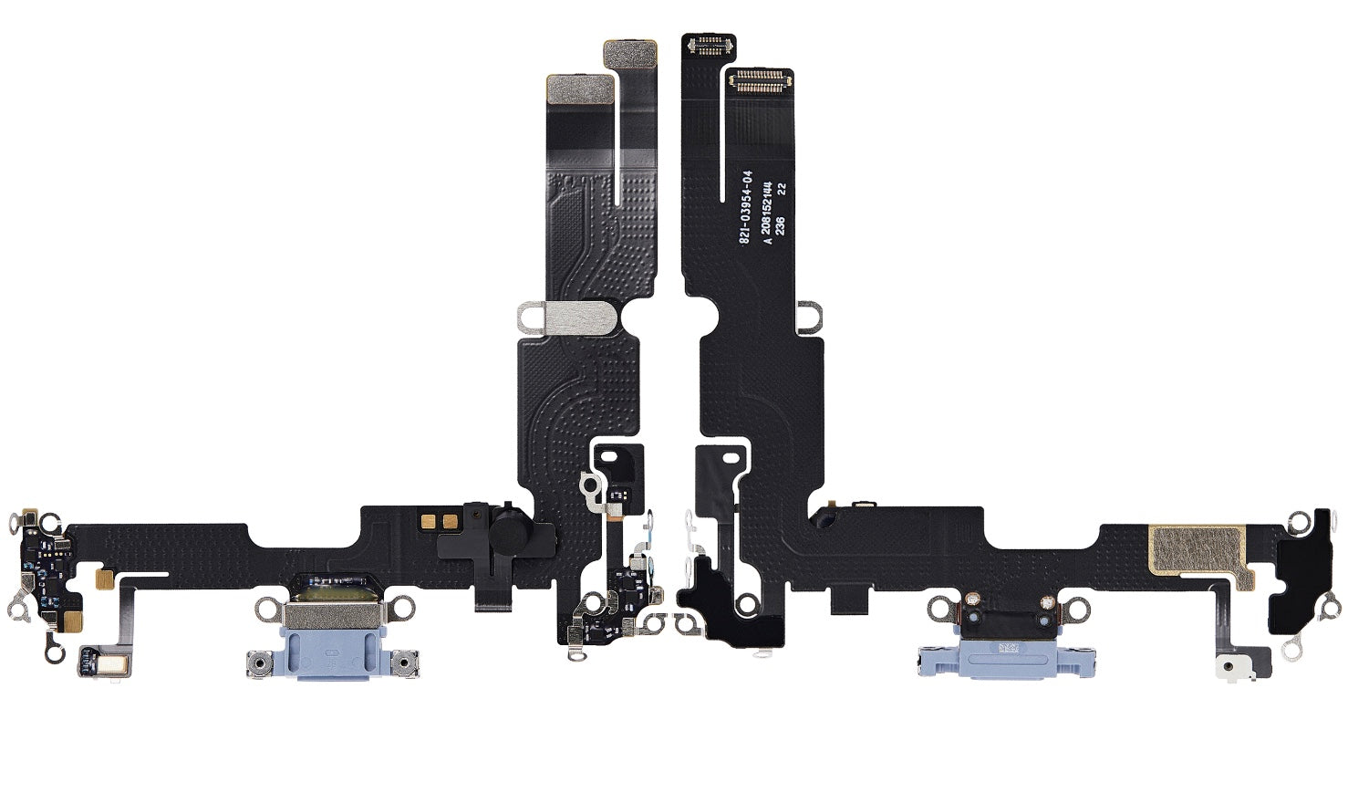 Charging Port Flex Cable (Blue) Compatible with iPhone 14 Plus – Internal Charging Dock Connector | A2886 A2632 A2885 A2888