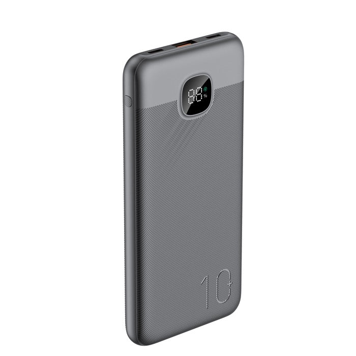 10000mAh Power Bank | Dual PD + QC 3.0 | 22.5W Fast Charging with LED Display