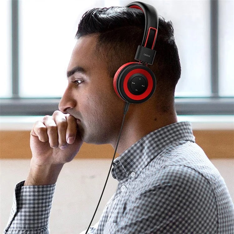 Wireless Bluetooth V5.0 Headphones – 40mm Drivers, 8H Playtime, 300mAh Battery