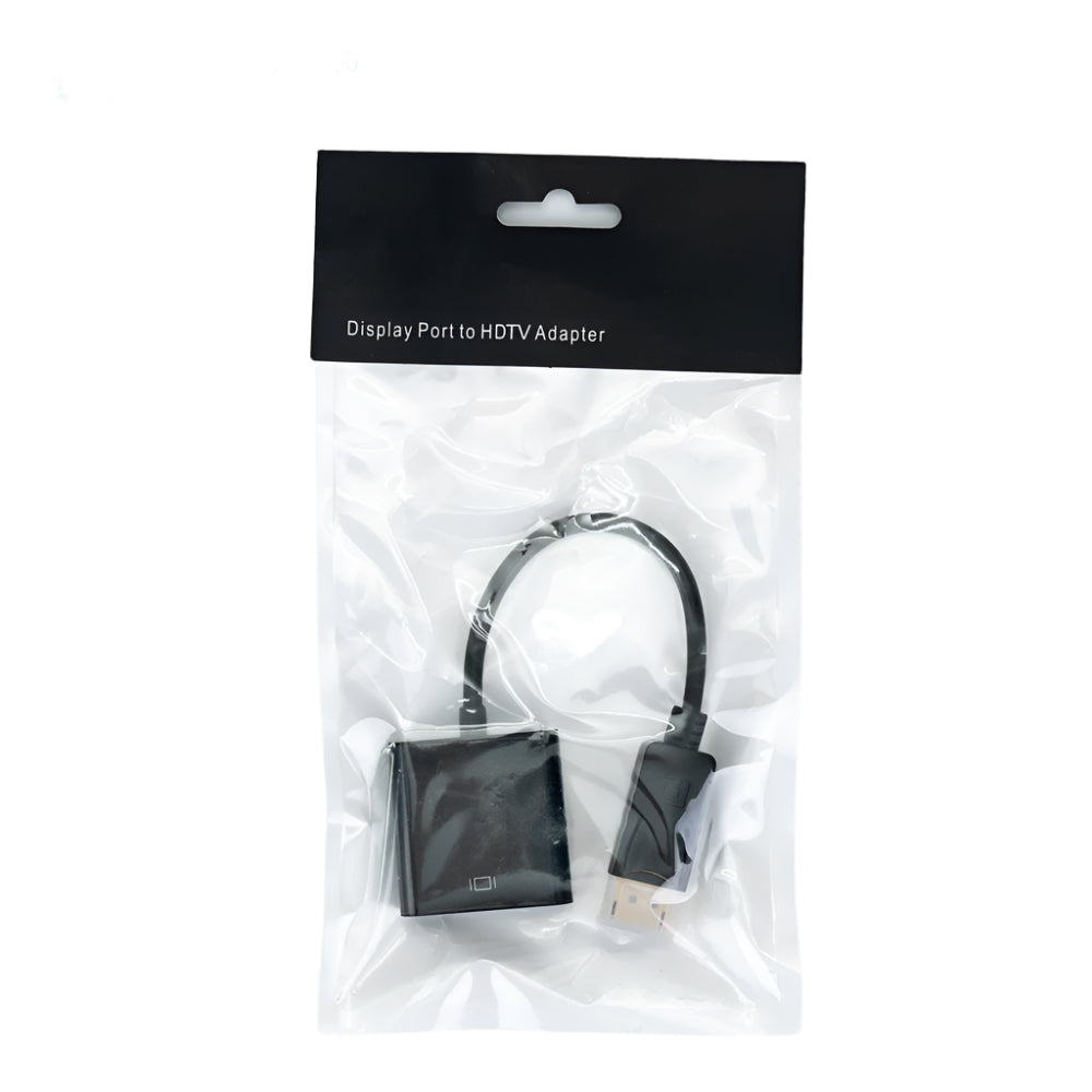 DisplayPort to HDMI Adapter Cable – 25cm Short Length (4K Ready)