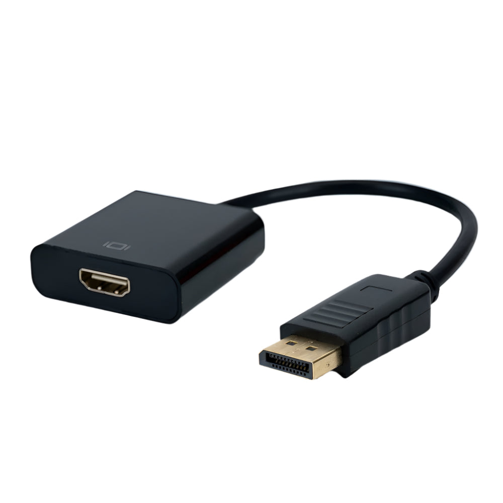 DisplayPort to HDMI Adapter Cable – 25cm Short Length (4K Ready)