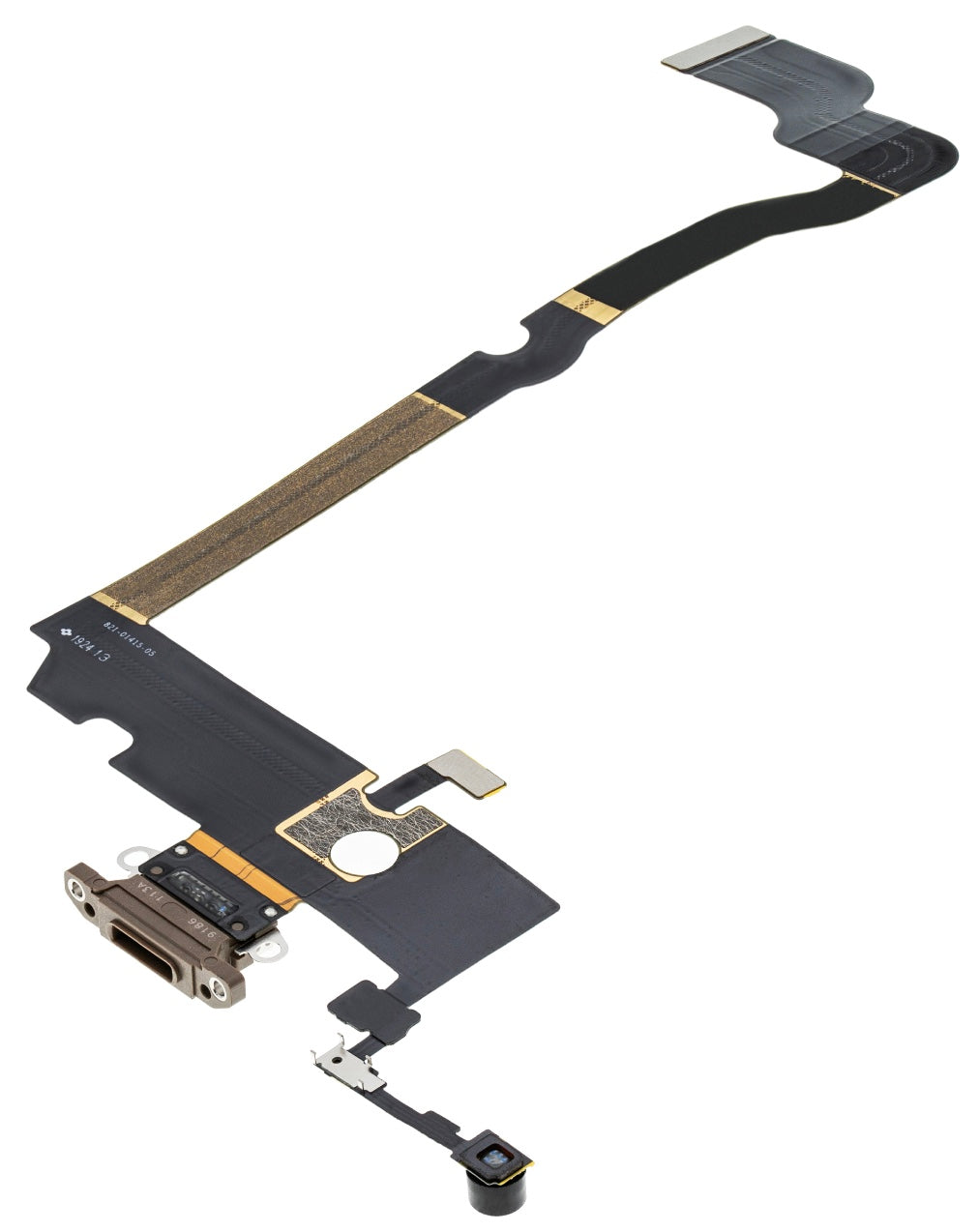 Charging Port Flex Cable Compatible with iPhone XS Max – Gold USB Charging Dock with Microphone | A1921 A2101 A2102 A2104