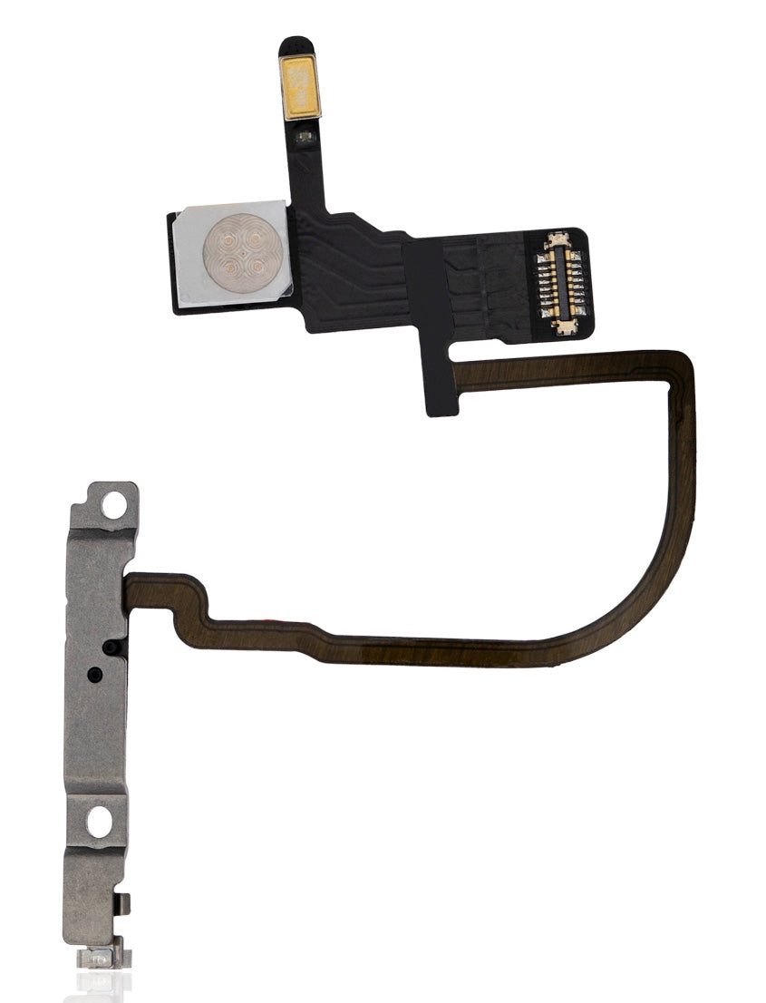 Power Button Flex Cable with Flash Compatible with iPhone XS / XS Max – Side Key + Rear Flash Connector | A1920 A2097 A2098 A1921 A2101 A2102 A2104