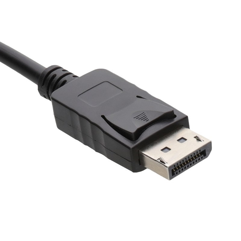 HDMI to DisplayPort Cable Adapter – 1080p Video Converter with Audio