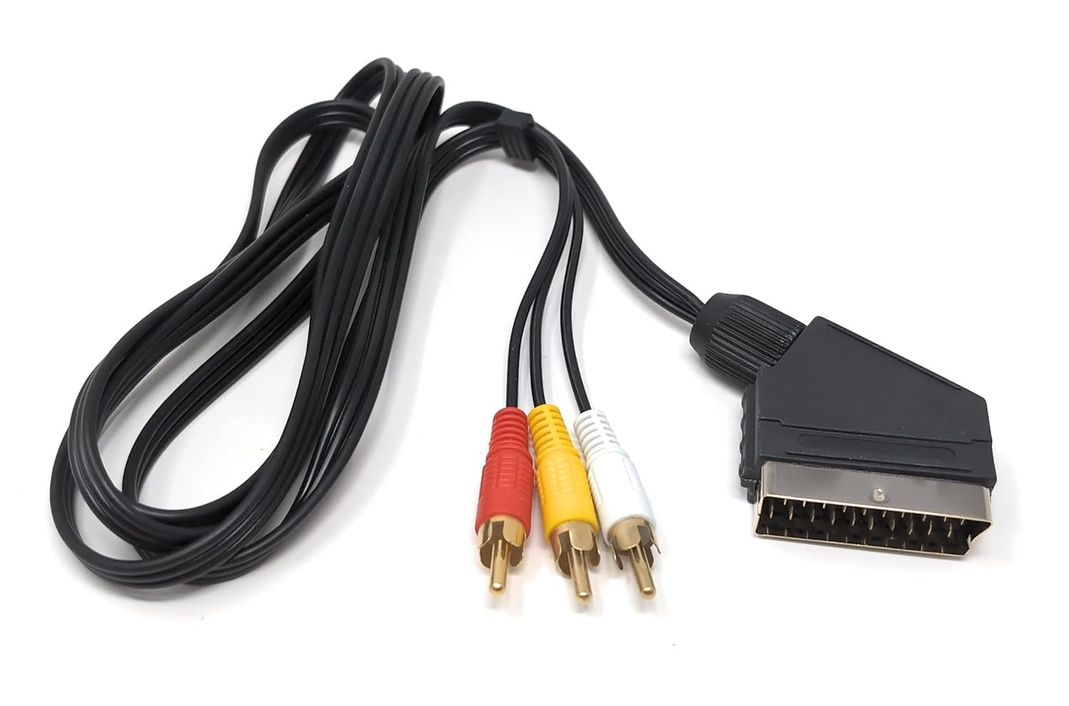 SCART Audio/Video Cable – High-Fidelity AV Transmission for TVs & DVD