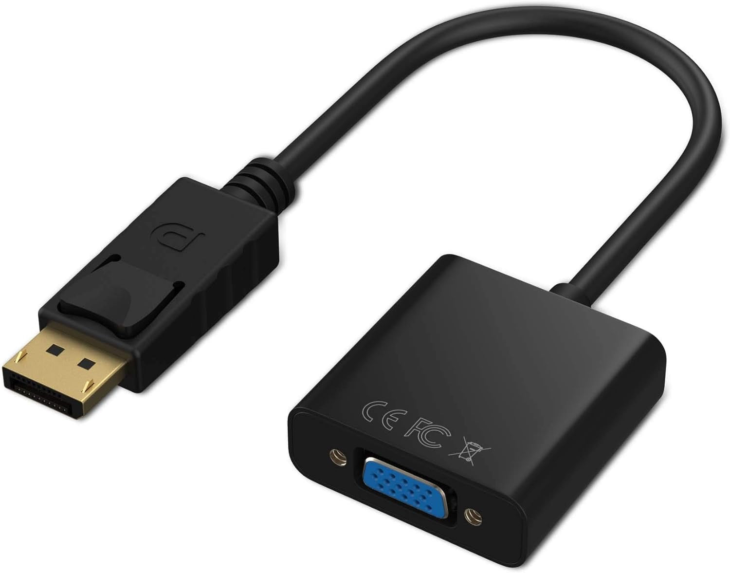 VGA to DisplayPort Adapter – Legacy VGA to DP Video Converter