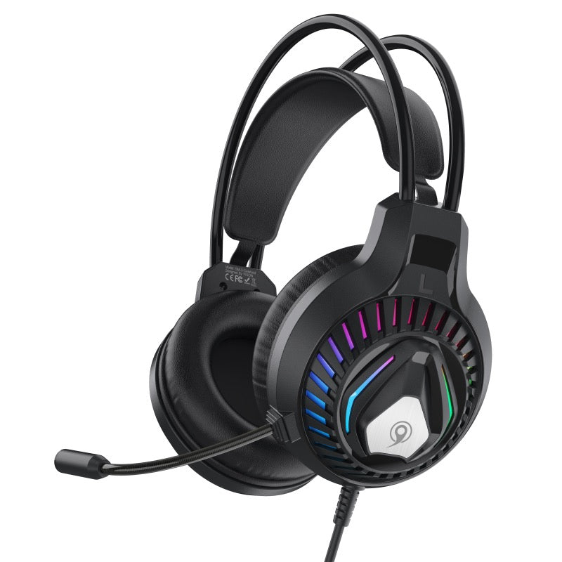 GM-3 Wired Gaming Headset – 50mm Drivers, 3.5mm Jack, Stereo Sound
