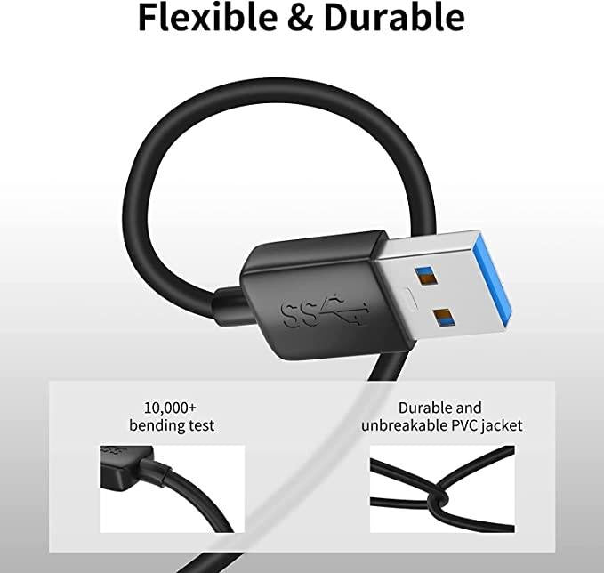 USB to USB Computer Cable – 2M High-Speed Data Transfer Cord