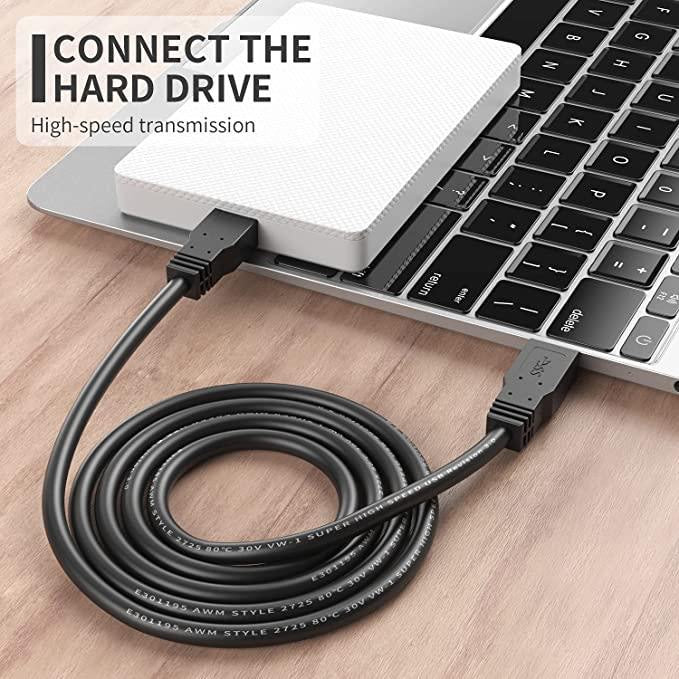 USB to USB Computer Cable – 2M High-Speed Data Transfer Cord
