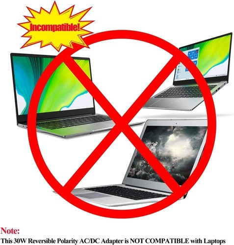 Infapower Laptop Universal Charger Power Supply 1500mA – Multi-Voltage AC/DC Adapter