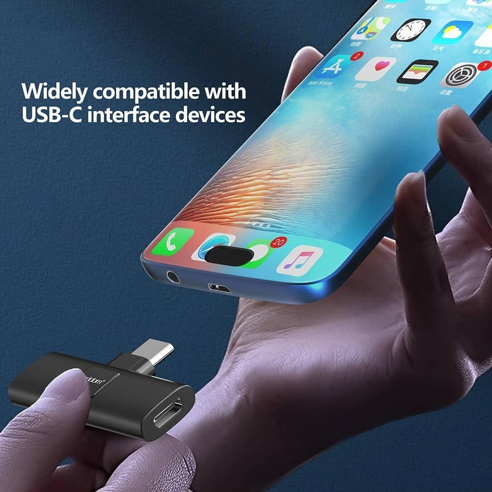 Type-C Wireless Collar Clip Microphone – Plug & Play Lavalier Mic for Android & USB-C Devices