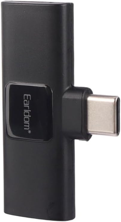 Type-C Wireless Collar Clip Microphone – Plug & Play Lavalier Mic for Android & USB-C Devices