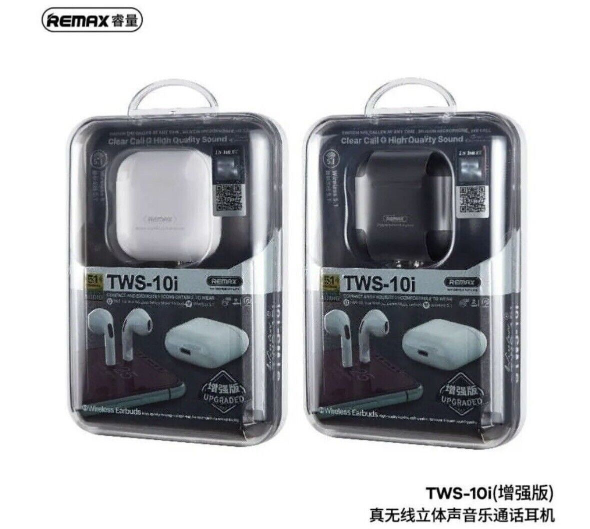 Remax TWS-10i True Wireless Earbuds – Premium Sound, Bluetooth 5.0, Long Battery Life