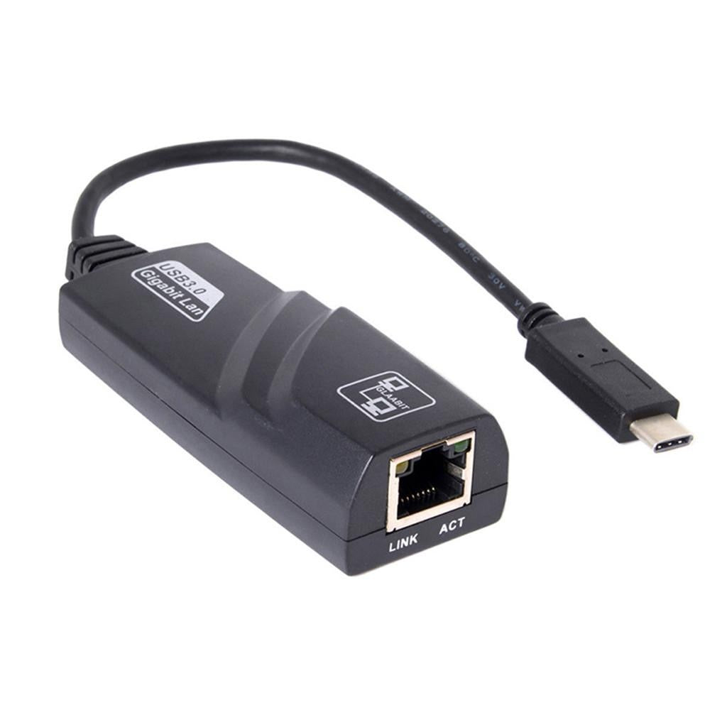 USB-C/USB 3.0 to Gigabit Ethernet Adapter – 10/100/1000Mbps