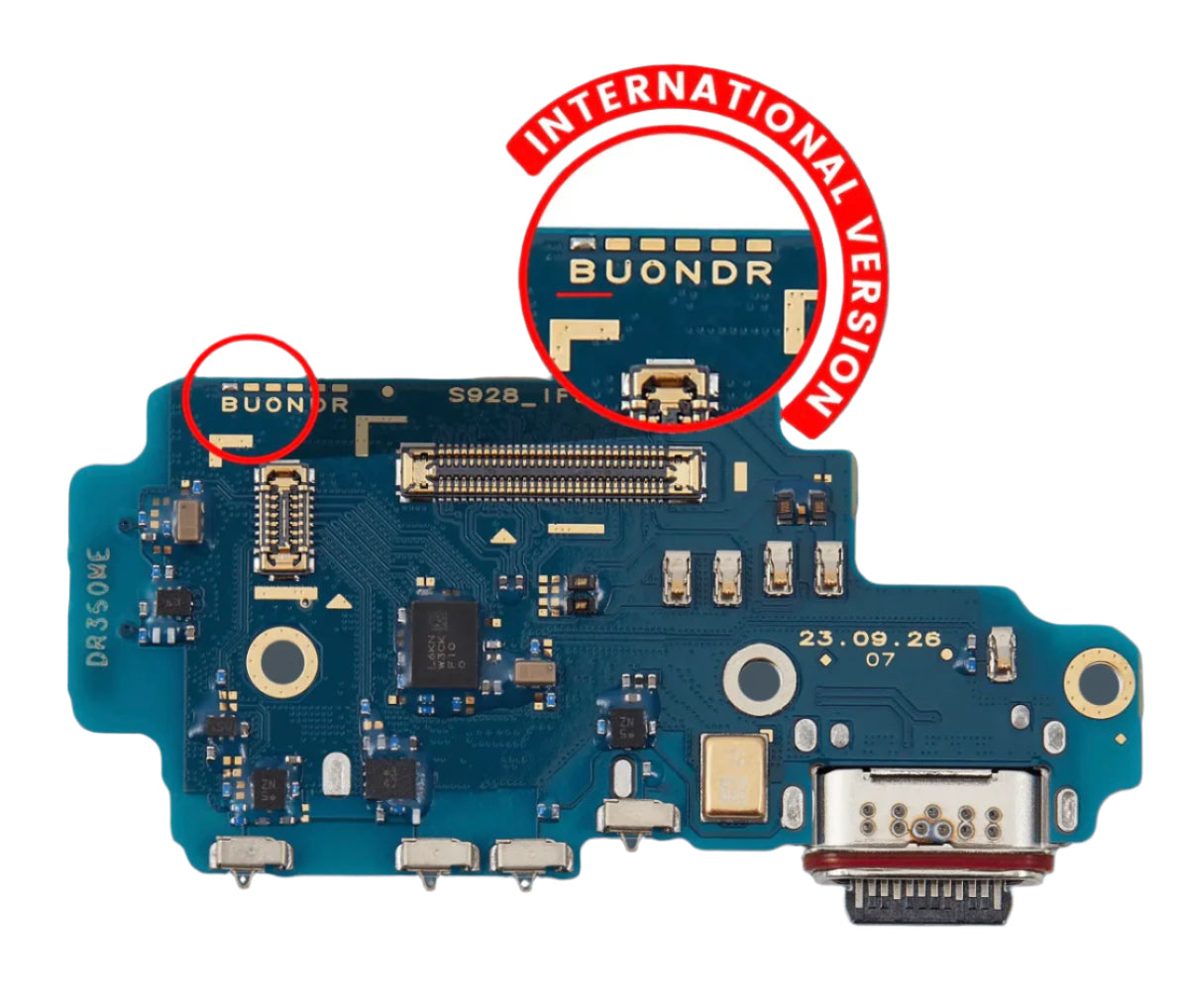 USB-C Charging Port Flex Cable β Compatible with Samsung S24 Ultra (SM-S928 Series)
