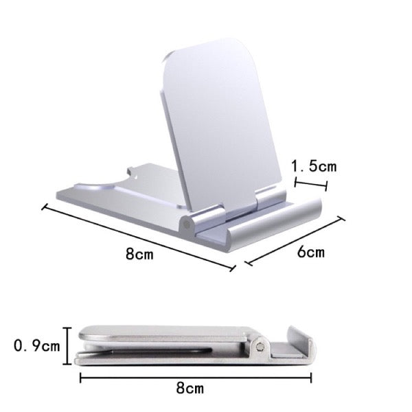 Universal Adjustable Stand for Phones & Tablets – 270° Rotation, PVC+PE Build