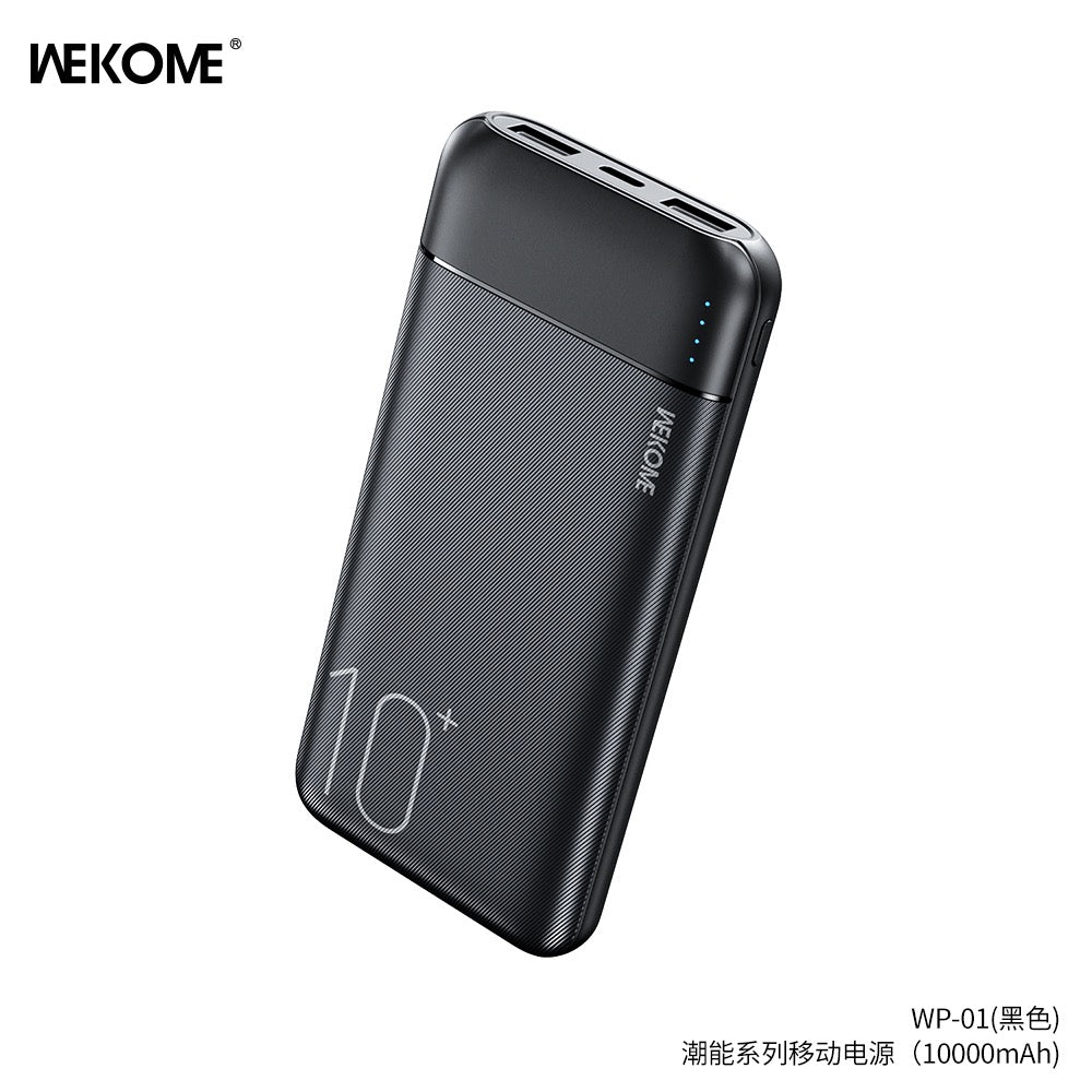 10000mAh Fast Charging Power Bank – Dual USB Output, LED Indicator, 12W Max