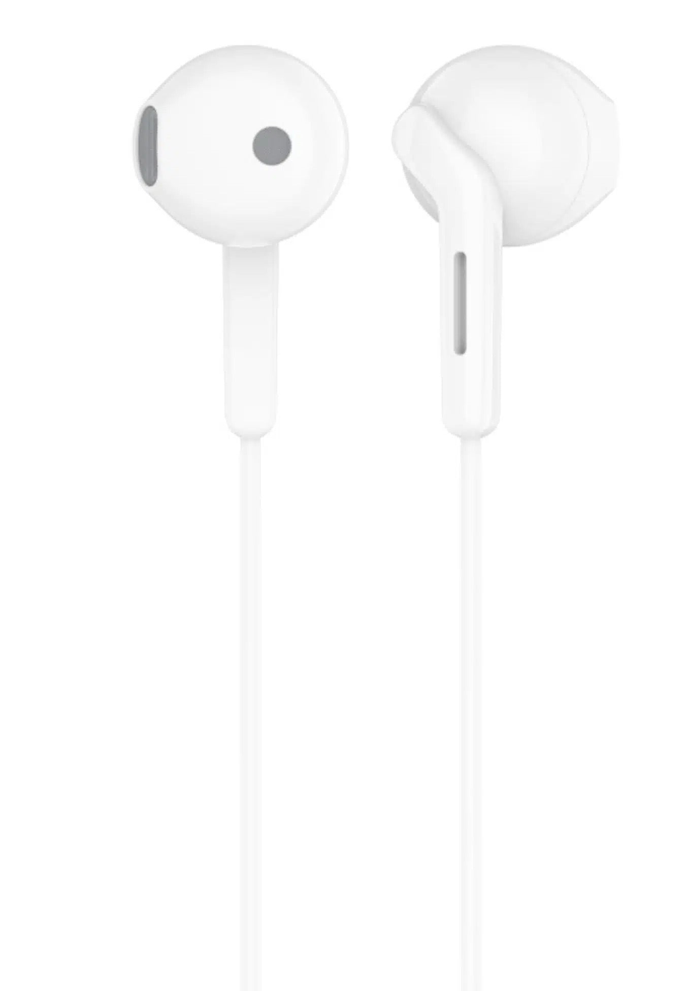 In-Ear Stereo Earphones – Wired Earbuds with Mic for Clear Sound & Comfortable Fit, High-Fidelity Audio for Phones, Tablets & Laptops
