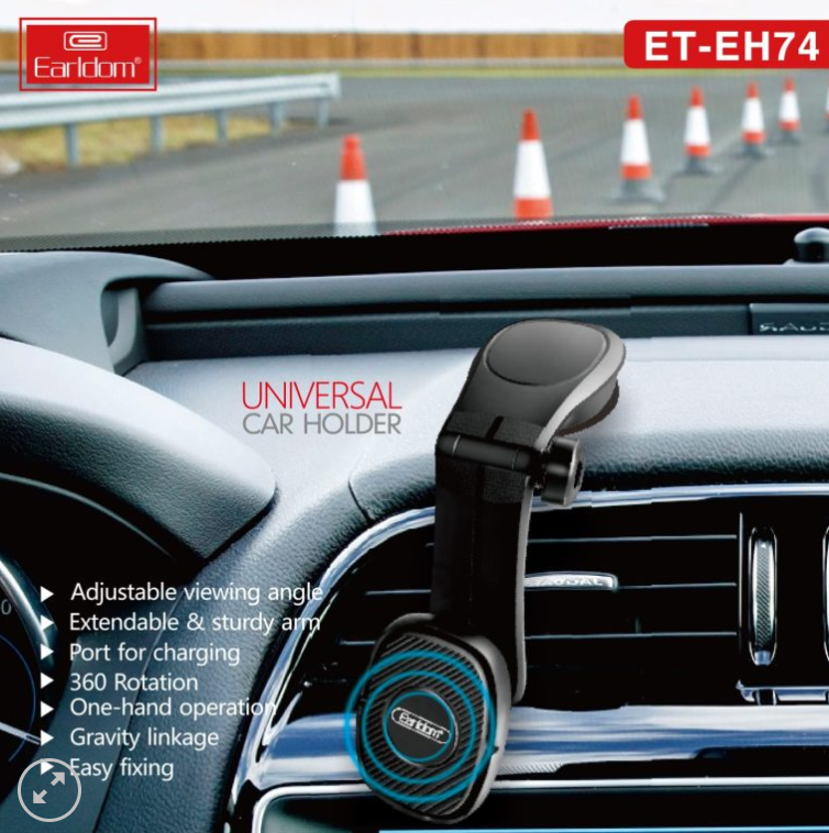 Universal Magnetic Car Phone Holder – 360° Dashboard & Air Vent Mount Stand for iPhone, Android, & Smartphones, Hands-Free Driving & Navigation