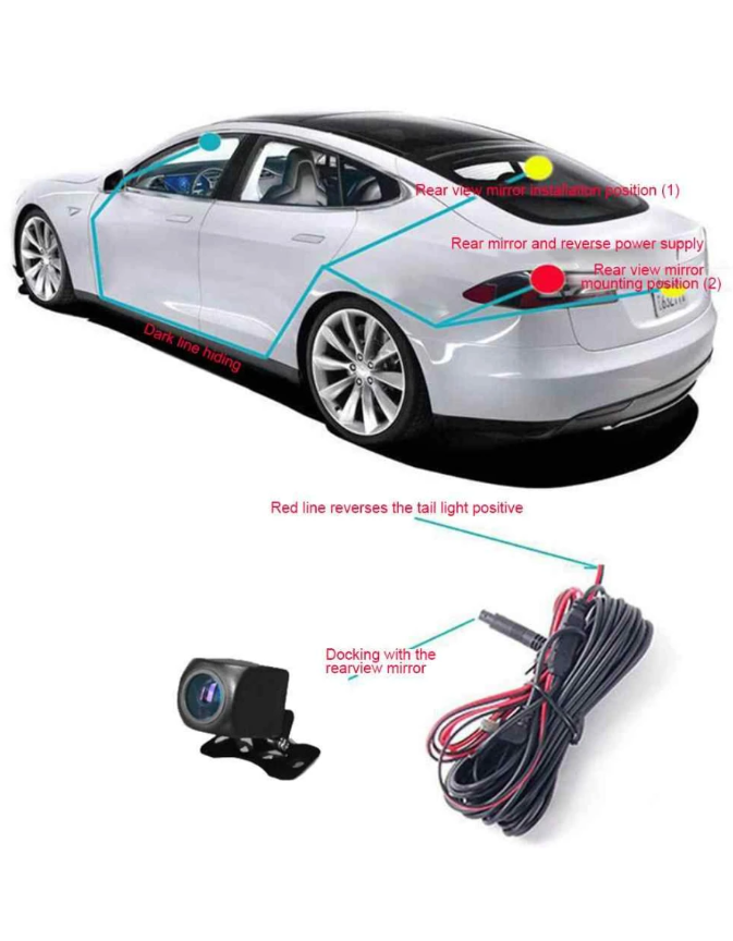 JERTECH Starlight Night Vision Dash Cam – 1080p Car Camera | G-Sensor & Loop Recording