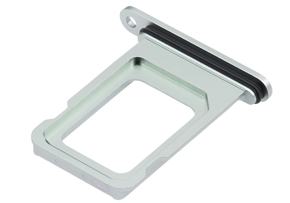 iPhone 15 Plus Green SIM Card Tray – OEM-Compatible Nano SIM Holder | Models A2846 A3102 A3105 | Single & Dual SIM Slot Replacement