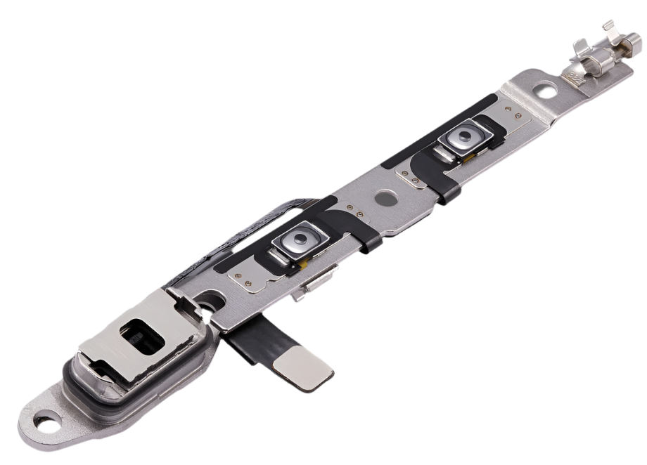 iPhone 15 Plus Volume Flex Cable – OEM-Compatible Volume Button + Mute Switch Flex | Models A2846 A3102 A3105