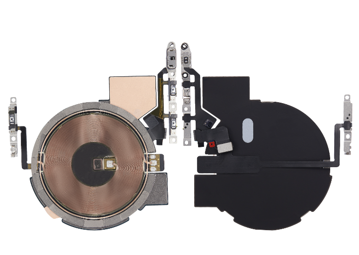 iPhone 14 Pro Max NFC Flex with Power & Volume Buttons – OEM-Compatible Wireless Antenna + Side Key Flex | Models A2651 A2894 A2895 A2896