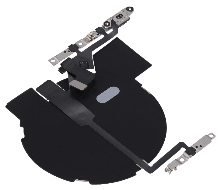 iPhone 14 Pro Max NFC Flex with Power & Volume Buttons – OEM-Compatible Wireless Antenna + Side Key Flex | Models A2651 A2894 A2895 A2896